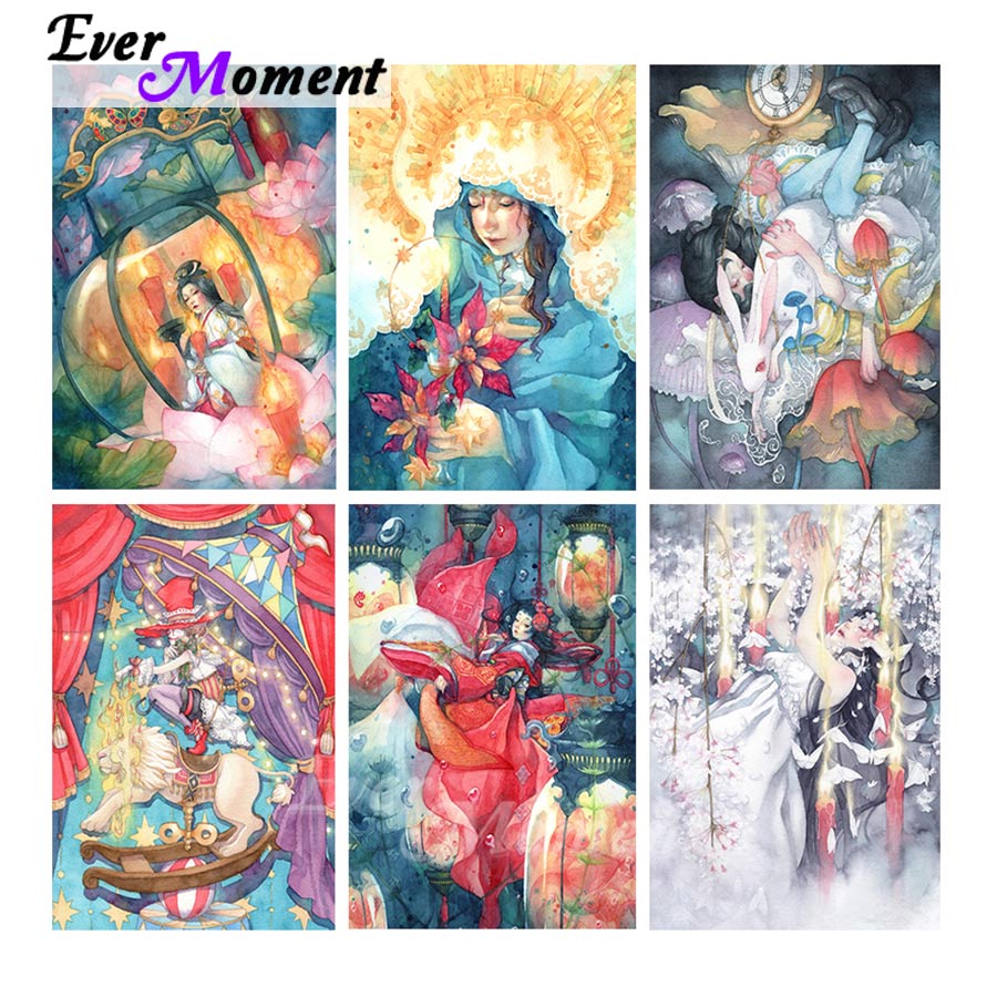 Photo Mosaic Print - Ever Moment Diamant Malerei Porträt Cartoon