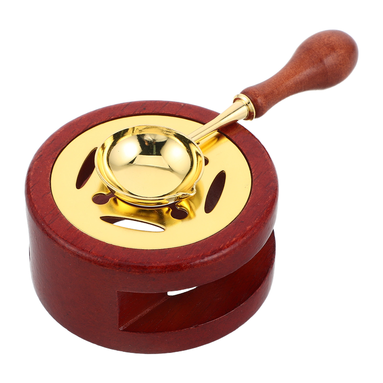 Wax Seal Letter Kit - 1 Set Wachssiegel-Ofen-Set, Retro-Mini-Schmelzofen mit Schmelztopf