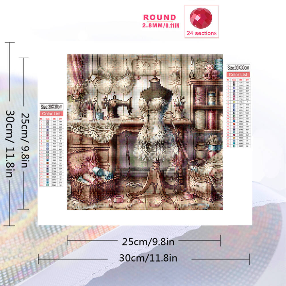Evershine Diamant-Gemälde, Hun – Photo Mosaic Print Bewertung und Preis