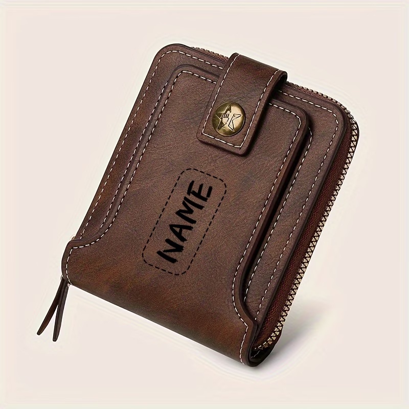 Personalisierte Herren-Geldbör – Personalized Name Box Bewertung und Preis