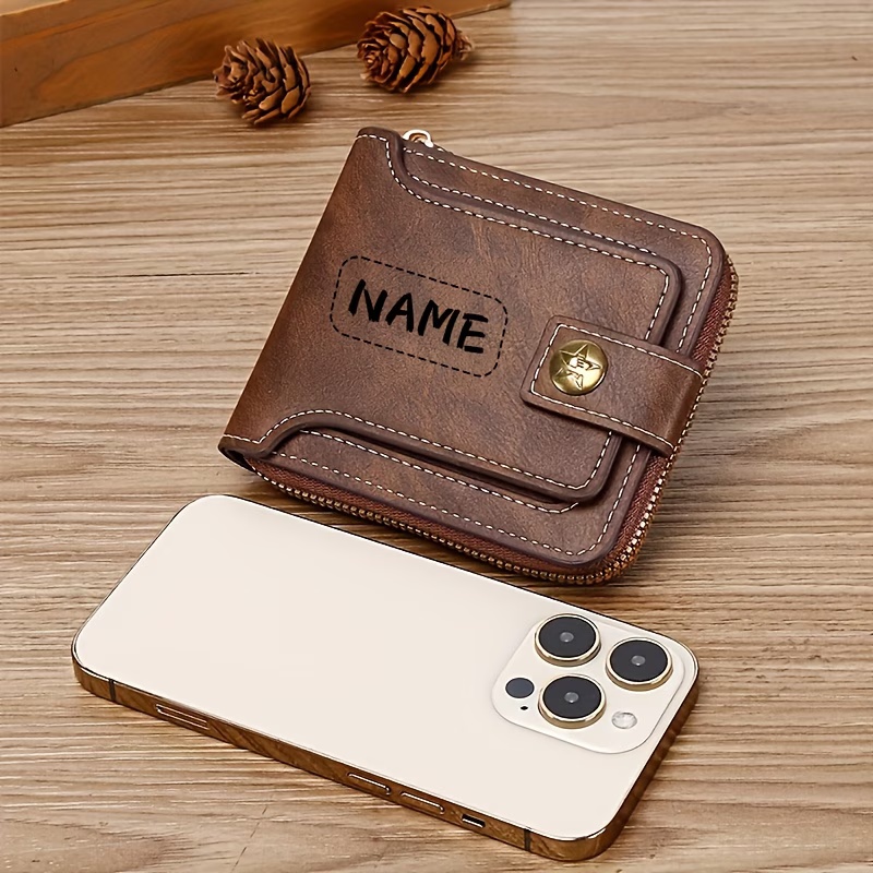 Personalisierte Herren-Geldbör – Personalized Name Box Bewertung und Preis