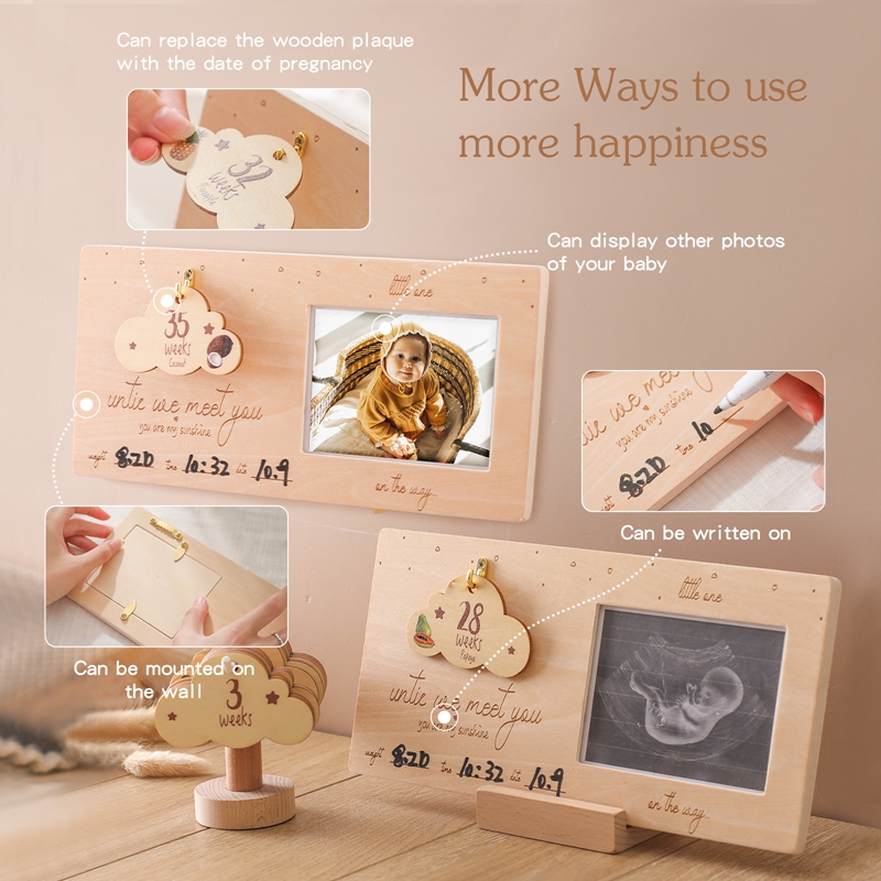 Sono gramm Bilderrahmen Baby U – Engraved Wood Frame Bewertung und Preis