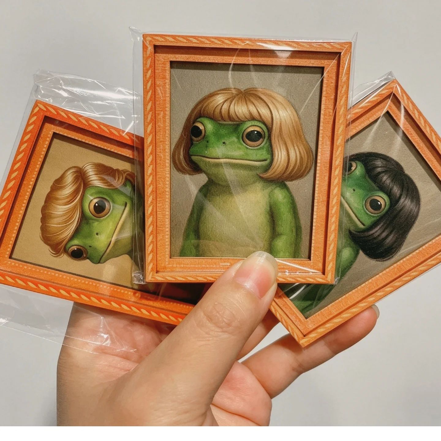 Mini Holz-Bilderrahmen Frosch- – Engraved Wood Frame Bewertung und Preis